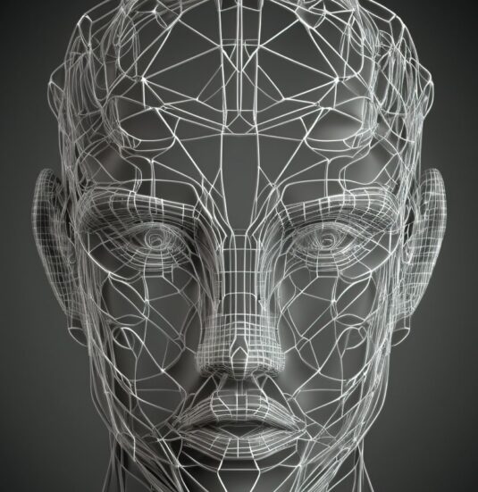 ai-generated-illustration-head-constructing-from-cubes-triangles-artificial-intelligence 1-min